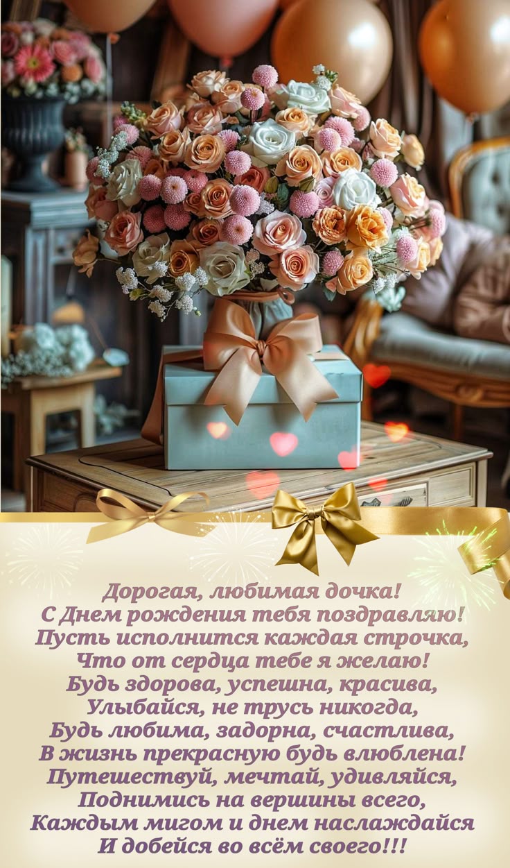 поздравления с днем рождения дочере