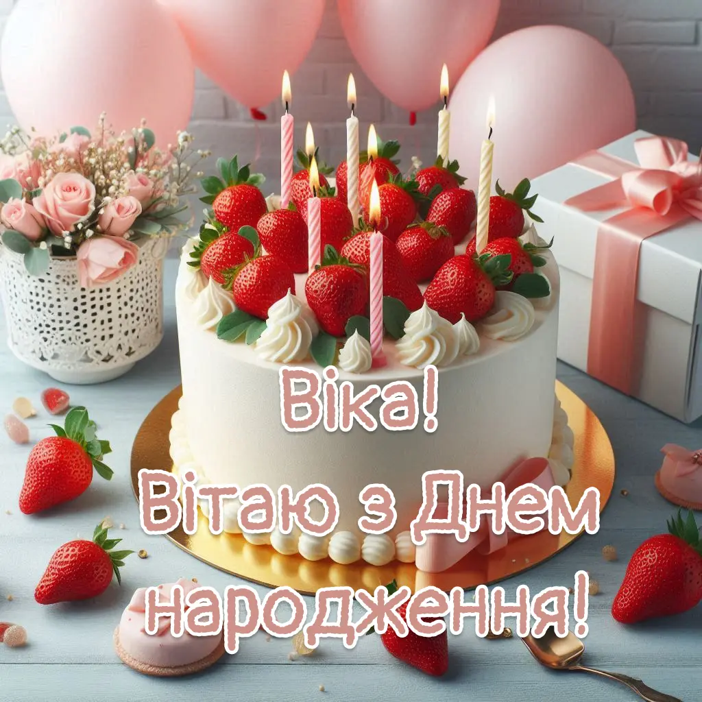 Зворушливі привітання з днем народження Вікторія