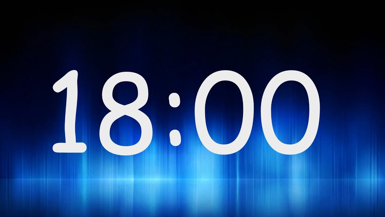 18:00 на часах значение